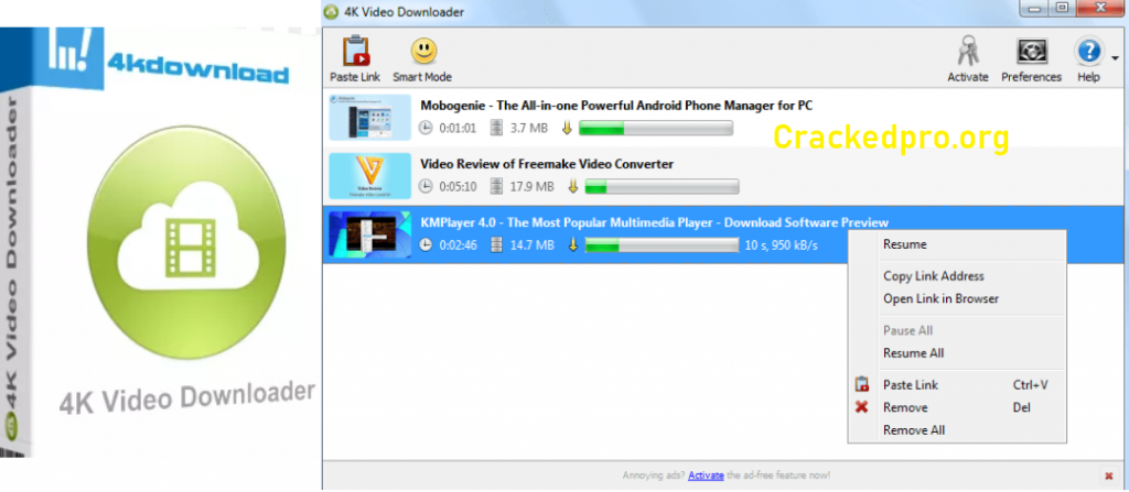 4k video downloader pro key