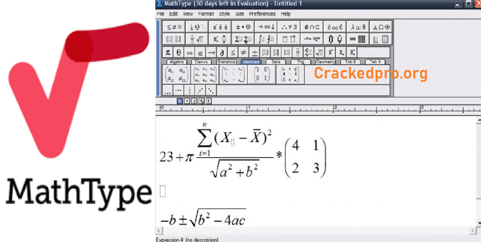 MathType Crack Free Download