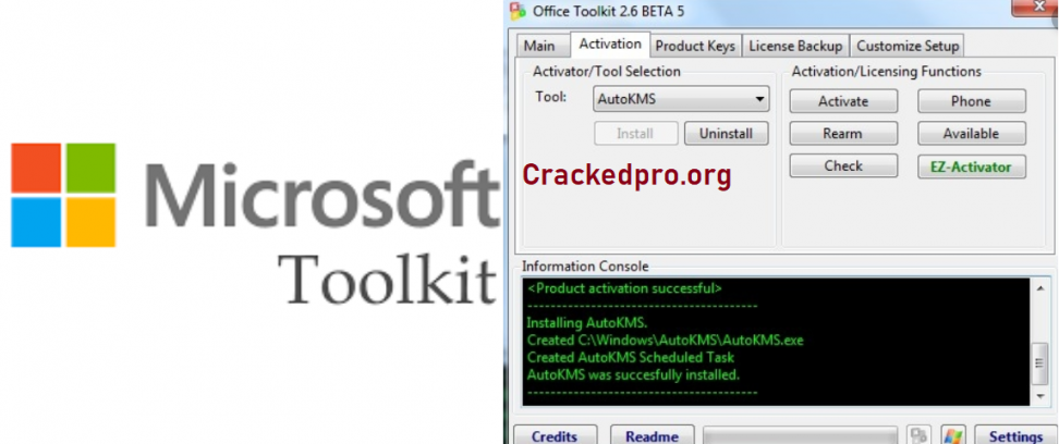 microsoft toolkit 2.5.1 windows and office activator