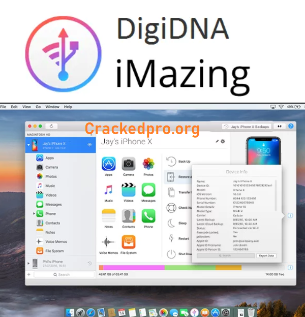 DigiDNA Imazing Crack Download