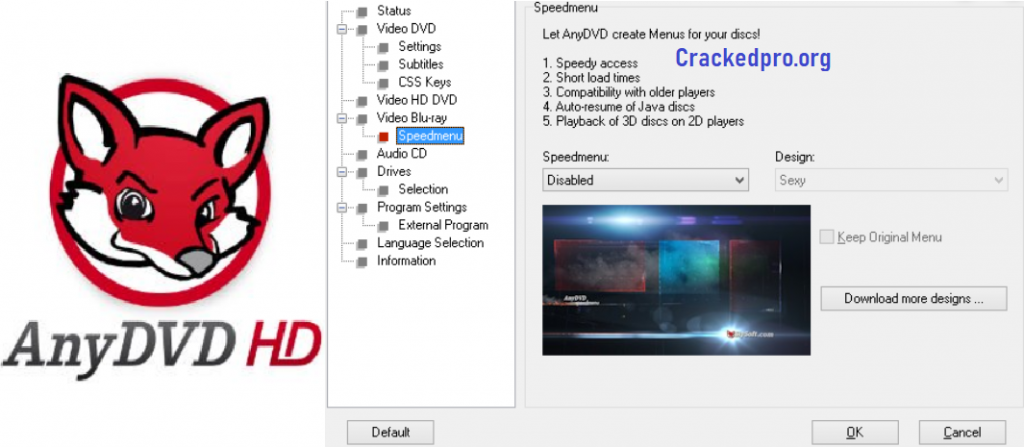 anydvd hd crack version 8.3.3.0