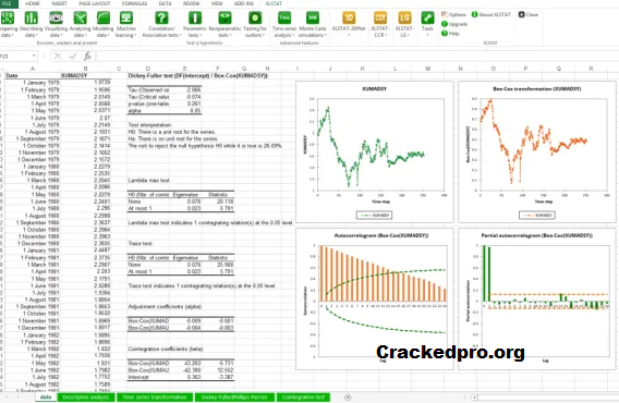 XLStat Crepa