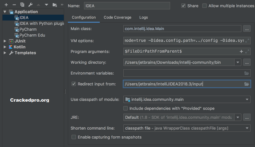 IntelliJ IDEA-Schlüssel