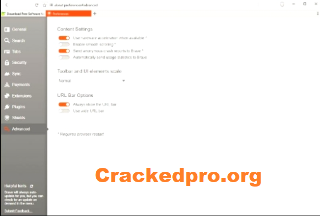 Crack dei browser coraggiosi